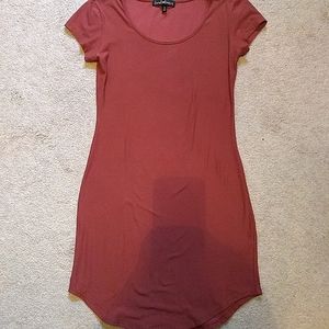 Derek Heart 💕 Bodycon Burgundy Dress Size M